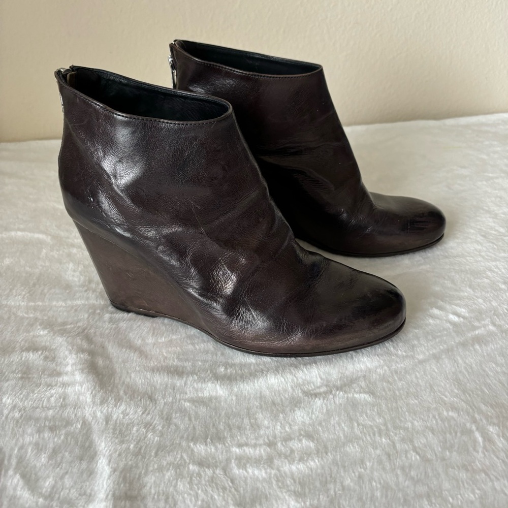 Officine  Creative Wedge Boots, Hand Made in Italy size EU41